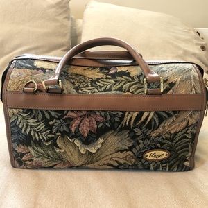 Vintage Boyt Tapestry Bag/Lugage